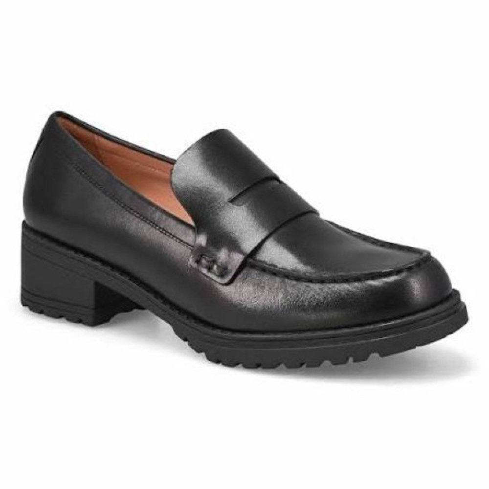 Cole Haan Black Leather Loafers